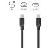 HAMA Кабел USB-C - USB-C, 60W, 2 м, черен