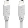 HAMA Кабел USB-C - USB-C, 60W, 2 м, бял
