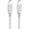 HAMA Кабел USB-C - USB-C, 60W, 2 м, бял