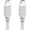 HAMA Кабел USB-C - USB-C, 60W, 2 м, бял