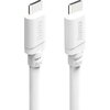HAMA Кабел USB-C - USB-C, 60W, 2 м, бял