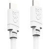 HAMA Кабел USB-C - USB-C, 60W, 2 м, бял