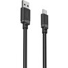 HAMA Кабел USB-A - USB-C, 2 м, черен