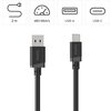 HAMA Кабел USB-A - USB-C, 2 м, черен