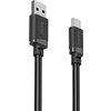HAMA Кабел USB-A - USB-C, 2 м, черен