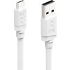 HAMA Кабел USB-A - USB-C, 2 м, бял