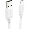 HAMA Кабел USB-A - USB-C, 2 м, бял