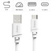 HAMA Кабел USB-A - USB-C, 2 м, бял