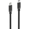 HAMA Кабел USB-C - USB-C, 60W, 0.5 м, черен