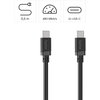 HAMA Кабел USB-C - USB-C, 60W, 0.5 м, черен