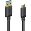 HAMA Кабел USB-A - USB-C 3.2 Gen.1 мъжко, 3.0 м, 5GBit/s