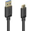 HAMA Кабел USB-A - USB-C 3.2 Gen.1 мъжко, 3.0 м, 5GBit/s