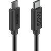 HAMA Кабел за зареждане USB-C - USB-C, 60 W, 1.2 м, черен