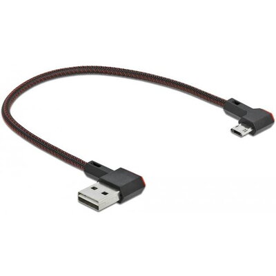 Кабел DeLock, EASY-USB 2.0 Type-A мъжко - EASY-USB Micro-B мъжко