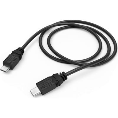 Кабел HAMA USB-C мъжко - USB-C мъжко, За зареждане на PS5, 3 м., Черен