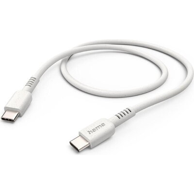 Кабел за зареждане HAMA "Eco", USB-C - USB-C, 1 м, черен