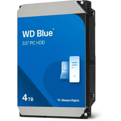 Хард диск WD Blue 4TB, 5400rpm 256MB, SATA3 - WD40EZZX Хард диск WD Blue 4TB, 5400rpm 256MB, SATA3 - WD40EZZX