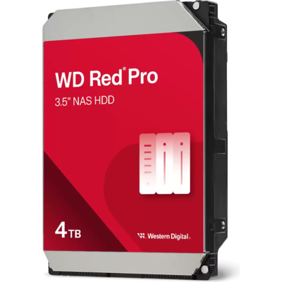 Хард диск WD Red Pro, 4TB NAS, 3.5", 256MB, 7200RPM - WD4006FFBX