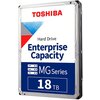 Хард диск Toshiba MG Enterprise, 18TB, 512MB, SATA 6.0Gb/s, 7200rpm, MG09ACA18TE