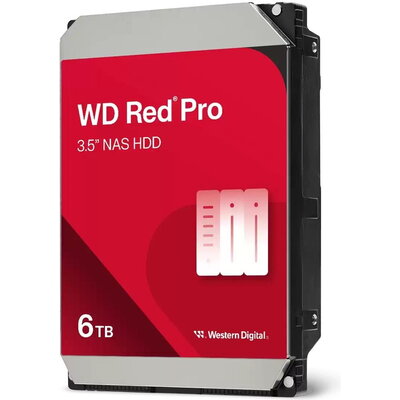 Хард диск WD Red Pro 6TB NAS, 3.5" SATA WD6005FFBX