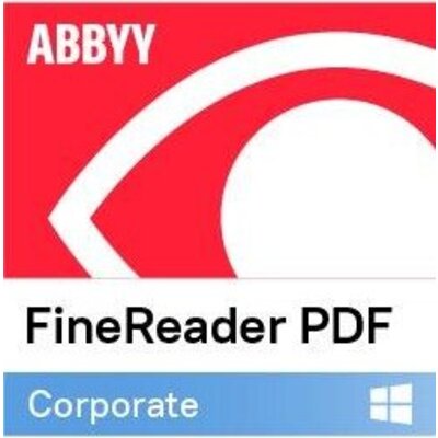 Софтуер ABBYY FineReader PDF Corporate, Single User License (ESD), Time-limited, 1y