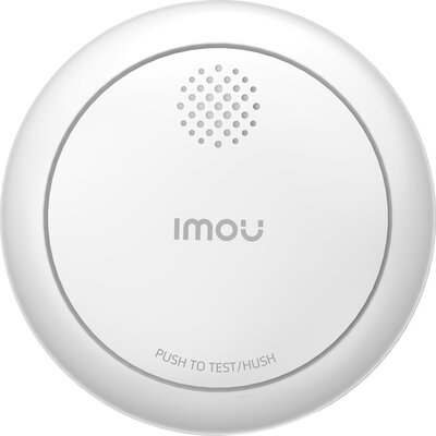 Imou Smoke Detector, monitoring both smoke and room temprerature, Local sound and light alarm, ZigBee