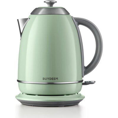 BUYDEEM Electric Kettle, model K640E, color Cozy Greenish, EU