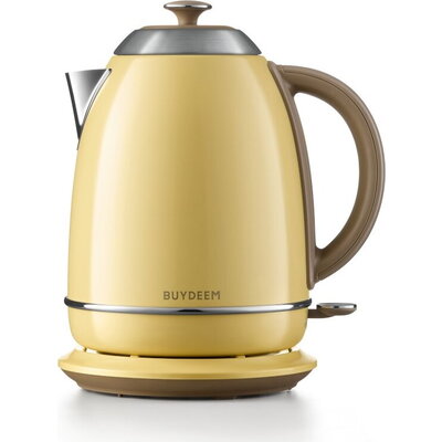 BUYDEEM Electric Kettle, model K640E, color Mellow Yellow, EU