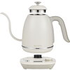 BUYDEEM K821 Electric Gooseneck Coffee Kettle, Oat White