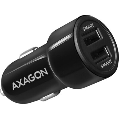 AXAGON PWC-5V5 car charger Smart 5V 2,4A + 2,4A, 24W, black