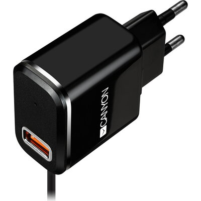 CANYON Universal 1xUSB AC charger (in wall) with over-voltage protection, plus Micro USB connector, Input 100V-240V, Output 5V-2 CANYON Universal 1xUSB AC charger (in wall) with over-voltage protection, plus Micro USB connector, Input 100V-240V, Output 5V-2