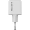 CANYON charger CU20AC GaN 20W 1xPD 1xQC EU White