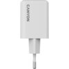 CANYON charger CU45AC GaN 45W 1xPD 1xQC EU White