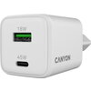 CANYON charger CU45AC GaN 45W 1xPD 1xQC EU White