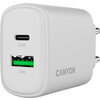 CANYON charger OnCharge 200 20W 1xPD 1xQC EU White