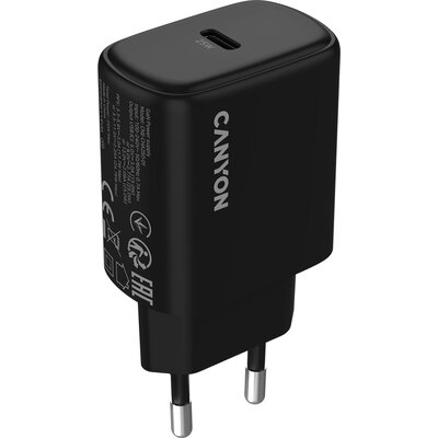 CANYON charger OnCharge 250 25W 1xPD EU Black