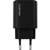 CANYON charger OnCharge 250 25W 1xPD 1xQC EU Black