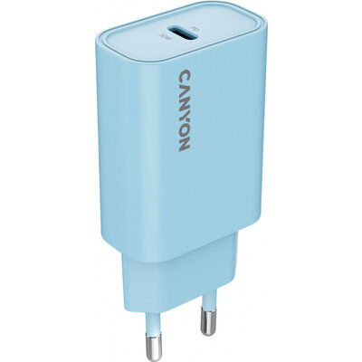 CANYON charger OnCharge 30CL Max Power 30W 1xPD EU Light Blue