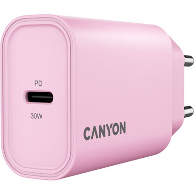 CANYON charger OnCharge 30CL Max Power 30W 1xPD EU Pink