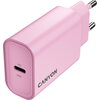 CANYON charger OnCharge 30CL Max Power 30W 1xPD EU Pink