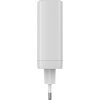 CANYON charger OnCharge 120 GAN Total 120W MAX 3 USB-C +1 USB-A White EU plug