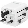 CANYON Travel Adapter OnTour One EU/UK/US/AUS   White