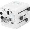 CANYON Travel Adapter OnTour One EU/UK/US/AUS   White