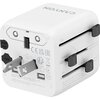 CANYON Travel Adapter OnTour One EU/UK/US/AUS   White