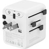 CANYON Travel Adapter OnTour 20 EU/UK/US/AUS 20W White