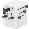 CANYON Travel Adapter OnTour 20 EU/UK/US/AUS 70W White