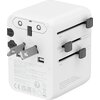 CANYON Travel Adapter OnTour 20 EU/UK/US/AUS 70W White