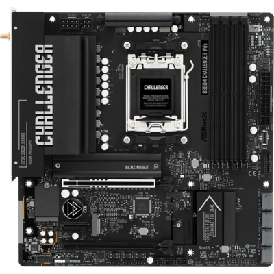 Дънна платка ASRock B850M CHALLENGER WIFI socket AM5 Дънна платка ASRock B850M CHALLENGER WIFI socket AM5