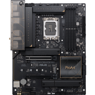 Дънна платка ASUS ProArt B760-Creator WiFi DDR5, LGA 1700, ATX, PCIe 5.0