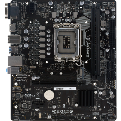 Дънна платка BIOSTAR H610MHP, DDR4, Socket 1700, mATX